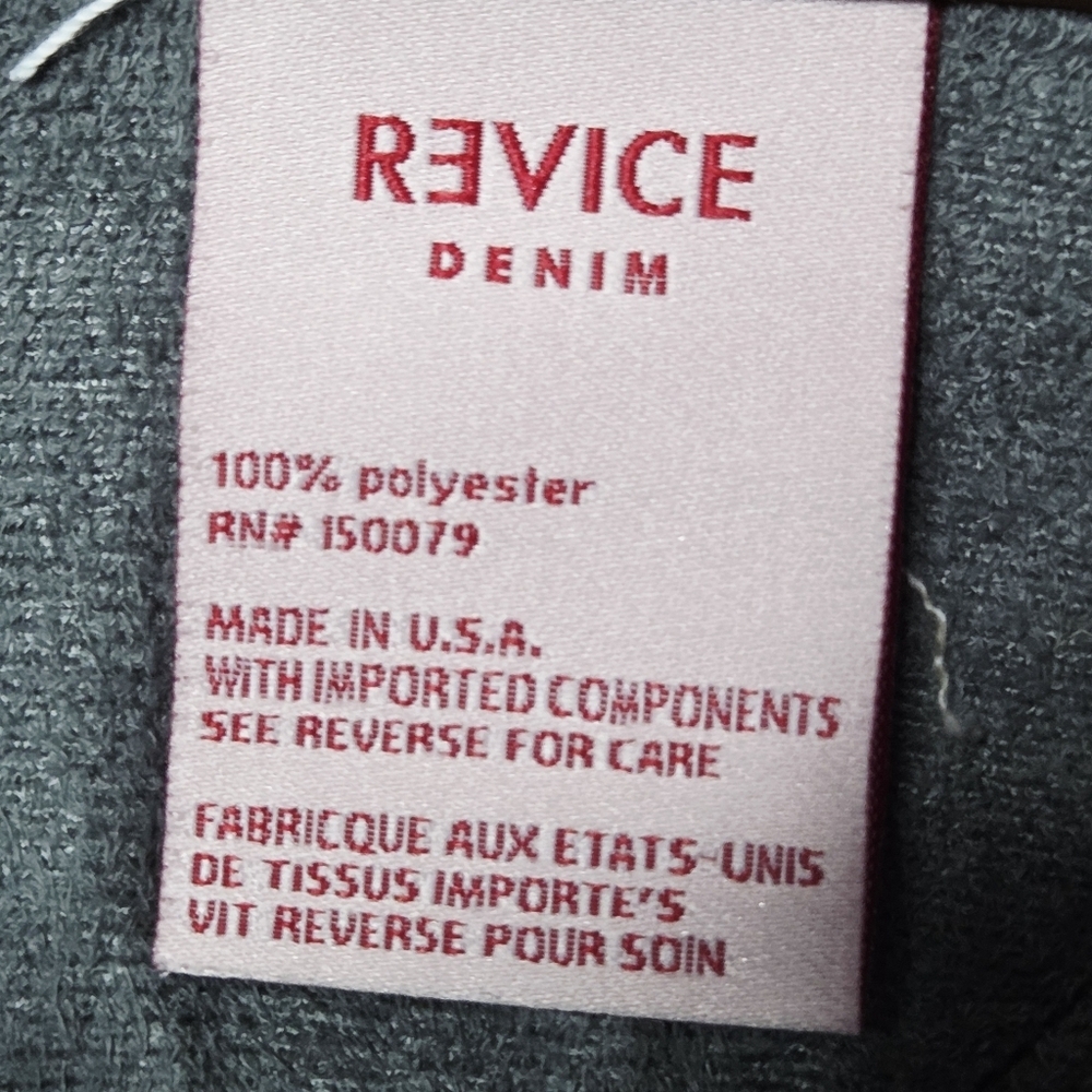 REVICE High Street Faux Leather Flare Pants Brown Size 29 - Picture 12 of 14
